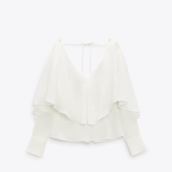 Zara Ruffled Blouse - Picture 5 of 9